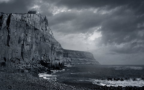 body of water and cliff thumbnail