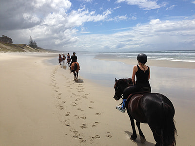person riding horse thumbnail