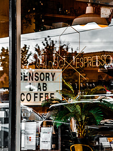 Sensory Lab Coffee store signage thumbnail