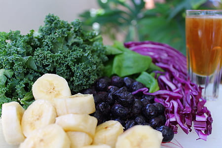 sliced bananas and vegetables thumbnail