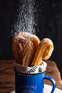 baked food on blue mug thumbnail