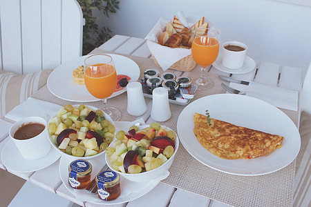 ceramic dinnerware set with food thumbnail