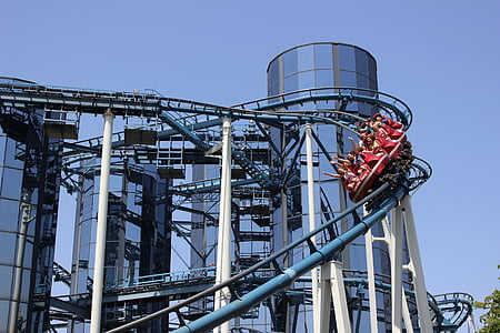 people raising their hands in roller coaster thumbnail