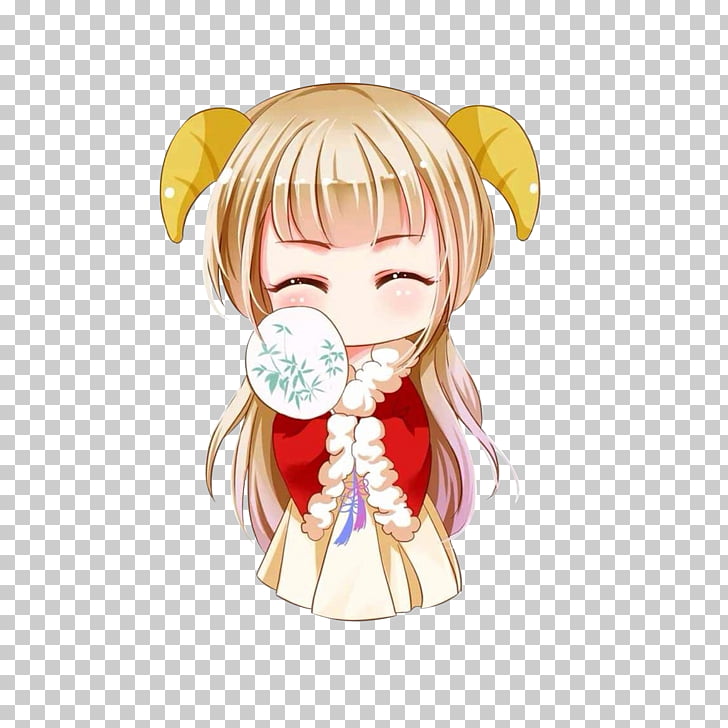 Aries Anime Zodiac Chibi Astrological Sign Aries Chinese Clothing Animated Woman Illustration Png Clipart Free Cliparts Uihere