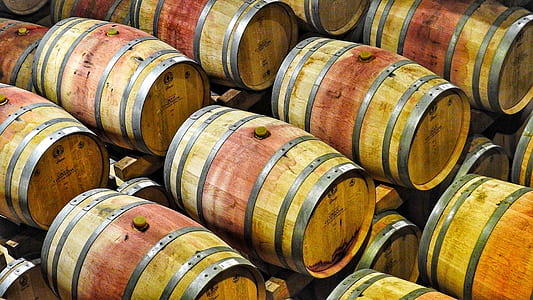 close-up photo of brown barrels thumbnail