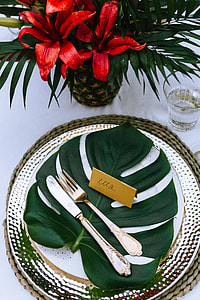 Colorful Exotic Flowers and Greenery thumbnail
