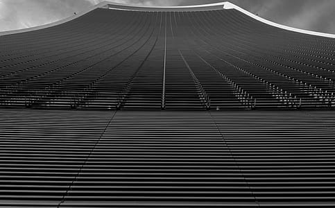grayscale photography of high-rise building thumbnail