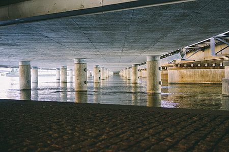 minimalist photography of parking lot thumbnail