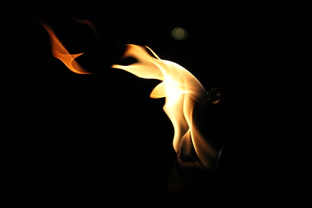 selective focus photography of fire thumbnail