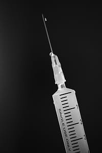Close-Up of White Syringe thumbnail