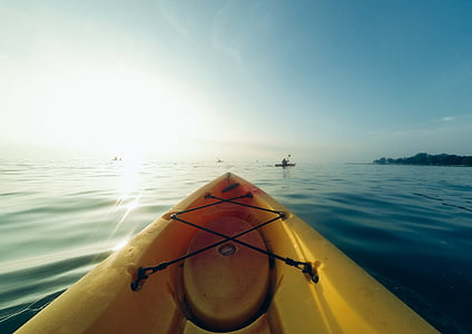 kayak on body of water thumbnail