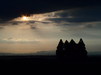 sunset, light, sky, japan thumbnail