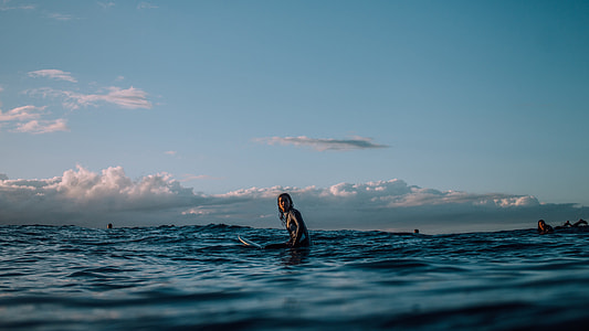 person on body of water thumbnail