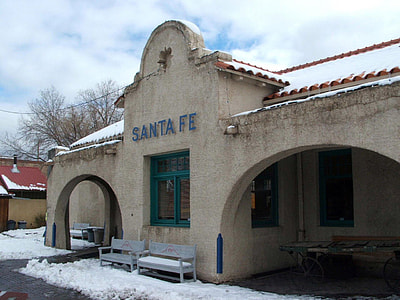 Downtown Santa Fe train station, New Mexico thumbnail