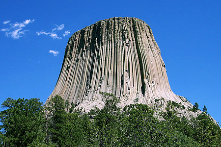 Devils Tower National Monument in Sundance, Wyoming thumbnail