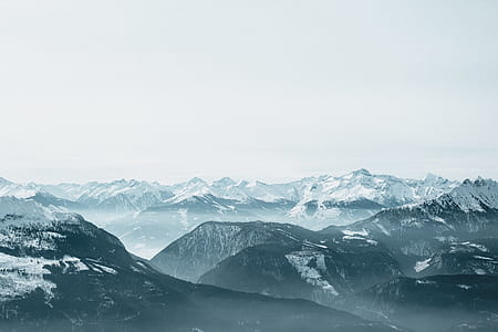 top view of alps mountain thumbnail