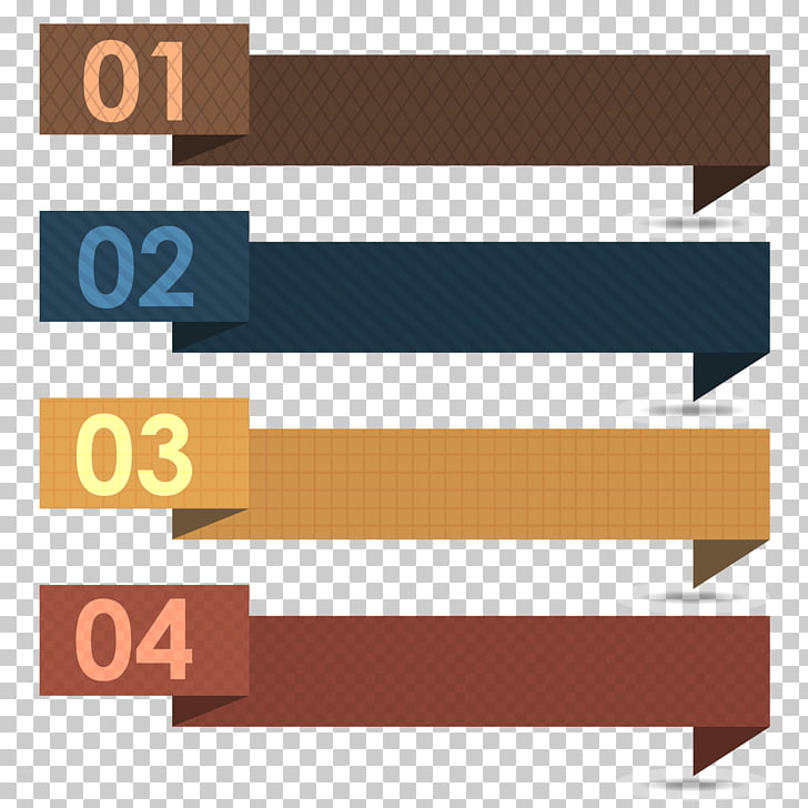 Web Banner Infographic Paper Ppt Geometry Elements Brown Blue