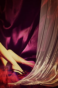 woman, legs, foot, silk, erotic, towels thumbnail