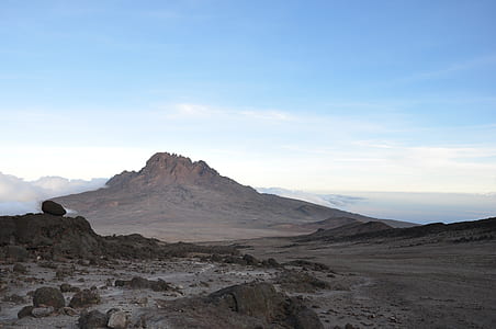 landscape photography of black mountain thumbnail