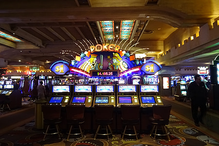 poker machines inside building thumbnail