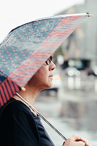 woman using unbrella thumbnail