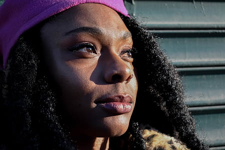woman facing left looking upwards thumbnail