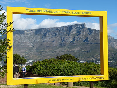 table mountain, cape town, south africa signage thumbnail