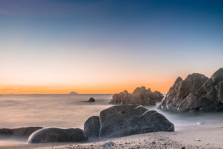 landscape photography of rocks thumbnail