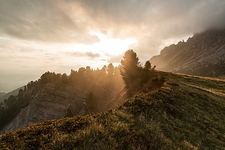 dawn, landscape, nature, sky thumbnail