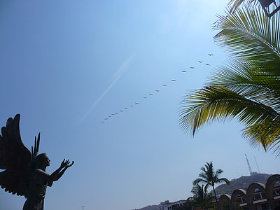 Angel And Birds, Mexico Angel Statue thumbnail