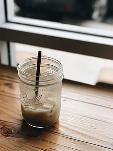 half-filled Mason jar thumbnail