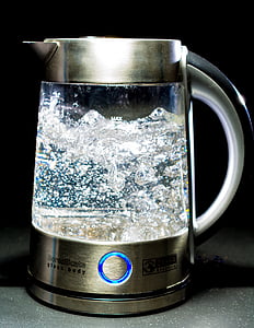 gray stainless steel electric kettle thumbnail