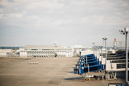 five blue industrial machines thumbnail