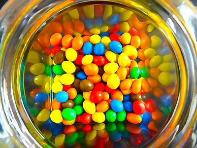 jar of coated chocolates thumbnail