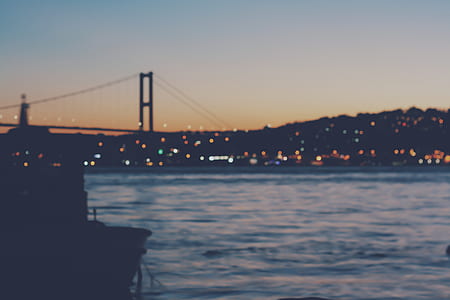 body of water during night time thumbnail