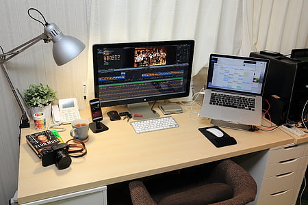 black flat screen computer monitor thumbnail