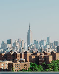 Empire State Building at the distance thumbnail