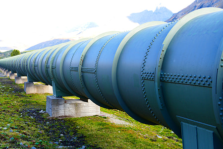large gray steel pipe thumbnail