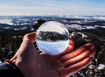 sea, landscape, hand, water thumbnail