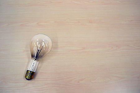brown bulb on beige panel thumbnail