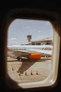 white and orange plane thumbnail