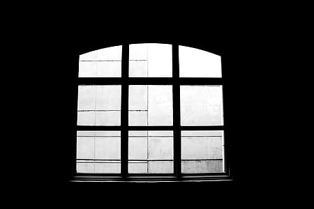 closed black framed glass window thumbnail