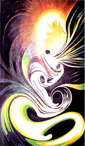 Fire and Water Pattern Art thumbnail