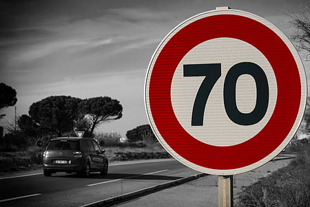 rule of thirds photography of road sign thumbnail