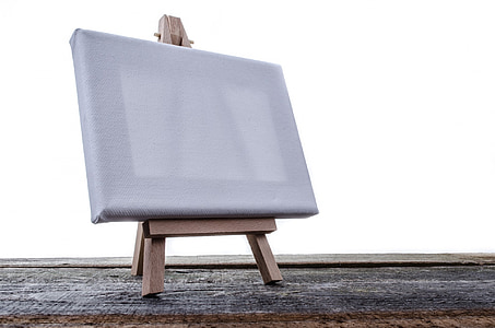 rectangular white easel stand thumbnail
