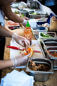 Vietnamese Banh Mi at food festival thumbnail