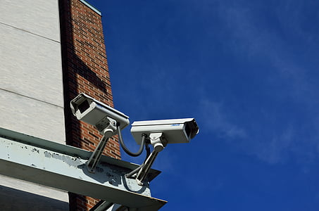 two white surveillance camera thumbnail
