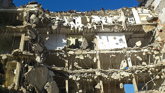 sunlight over broken building thumbnail