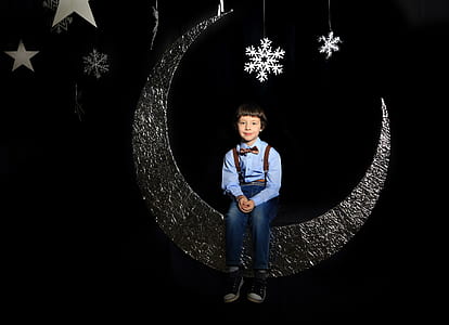 boy sits on moon thumbnail