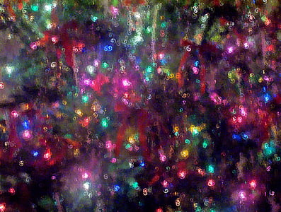 christmas, xmas, lights, tree, effects, tassel thumbnail